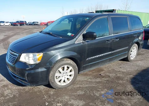 2013 Chrysler Town & Country Touring z USA, uszkodzony, nr VIN 2C4RC1BG4DR805851